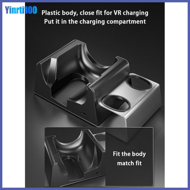 Đế Sạc Nhanh Vr Bằng Kim Loại Đa Năng Cho Kính Thực Tế Ảo Oculus Quest 2 Vr