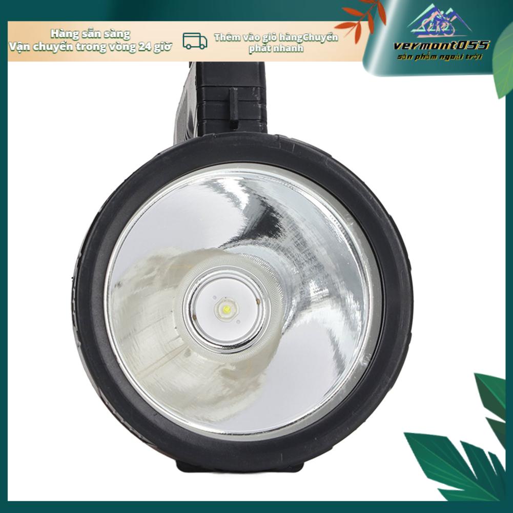 Vermont055 Đèn Trợ Sáng Cầm Tay Tầm Xa Siêu Sạc Câu Cá Ngoài Trời Pin Di Động Mỹ 100V‑240V