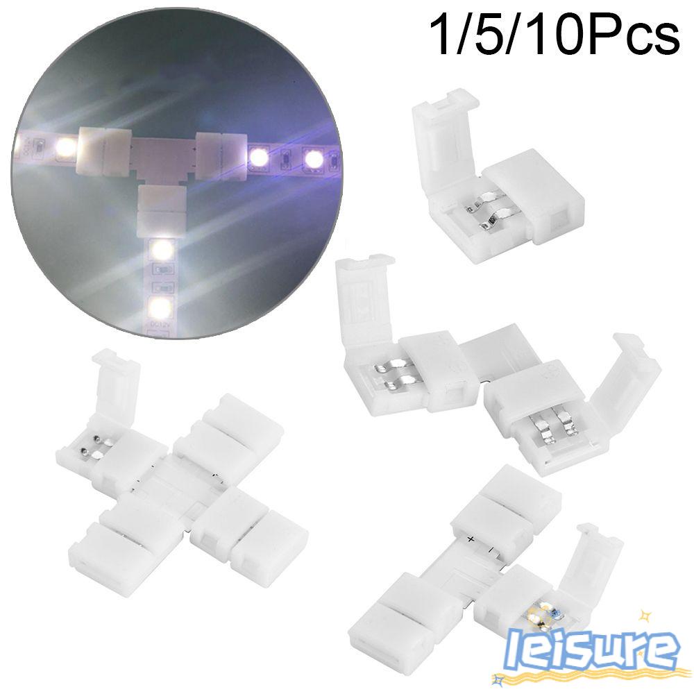 1 / 5 / 10 Đầu Nối Kẹp Nối Đèn LED 8mm 10mm
