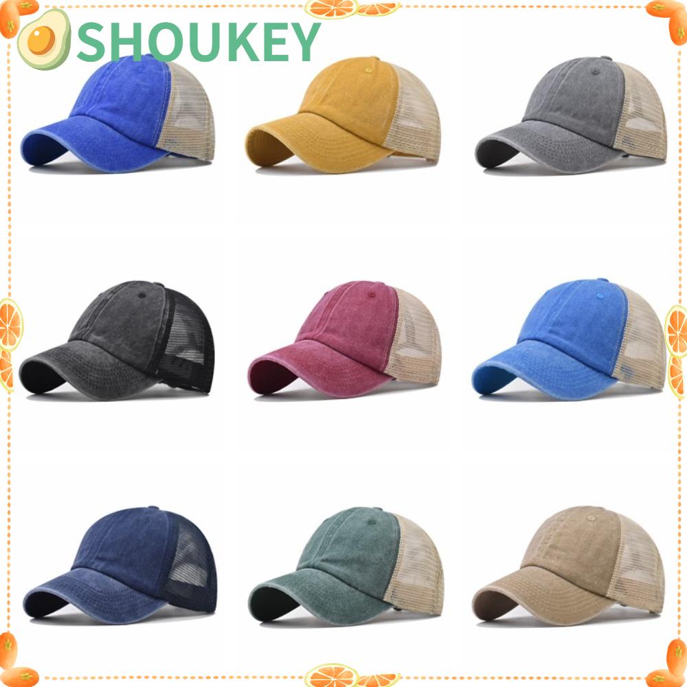 Mũ Lưỡi Trai Phối Lưới Phong Cách Hip Hop Cổ Điển