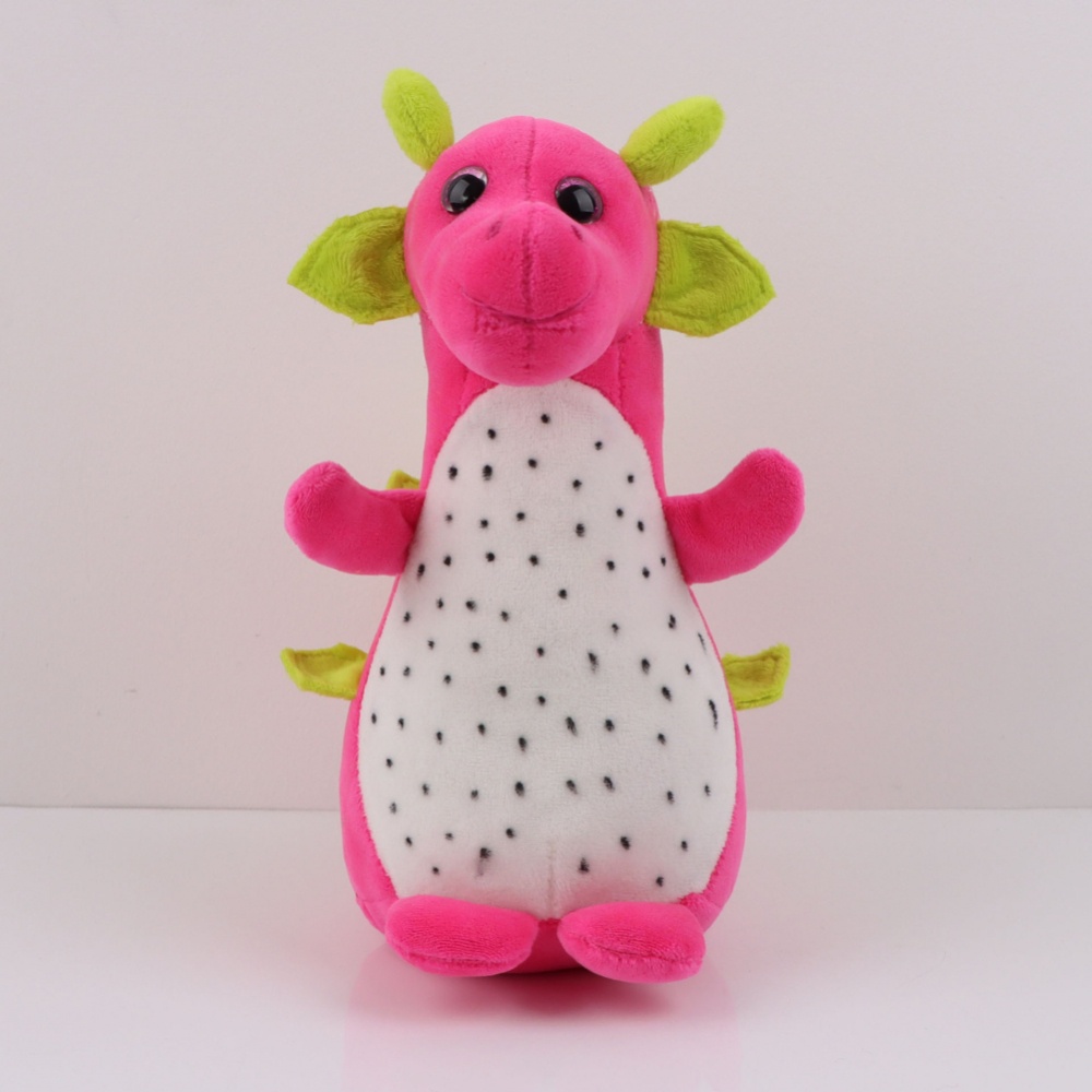 1 Thú Nhồi Bông Hình Con Rồng Kích Thước 23cm Mềm Mại Dùng Làm Quà Giáng Sinh