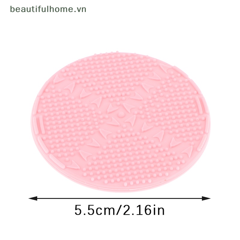 Miếng Silicone Vệ Sinh Cọ Trang Điểm Tiện Dụng