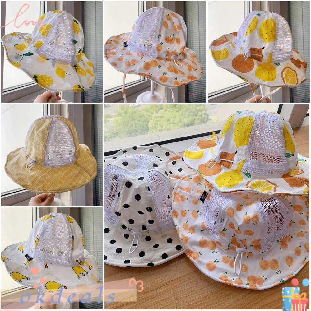OKDEALS Nón Tai Bèo Rộng Vành Chống Tia UV Có Thể Gấp Gọn Cho Bé