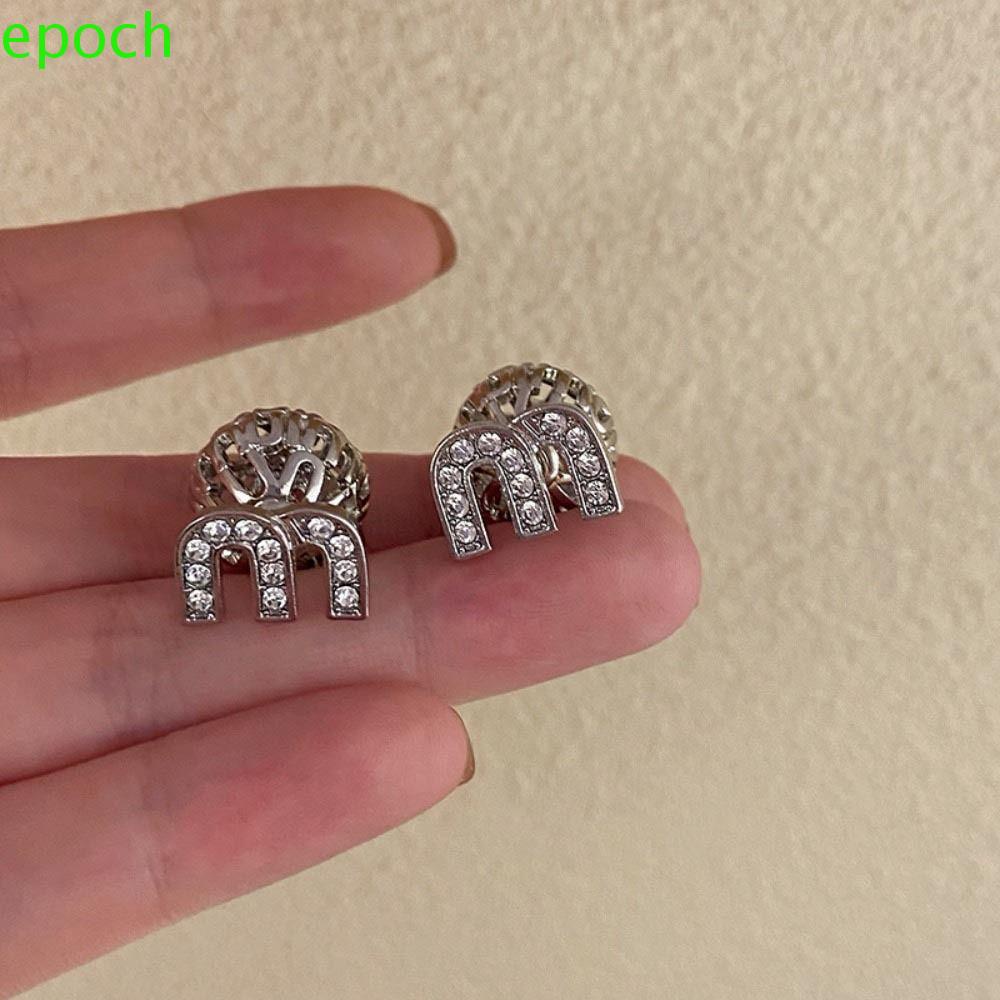 Epoch Bông Tai Tròn Màu Kẹo Ngọt Sáng Tạo Bông Tai Hai Cách Đeo Phong Cách Hàn Quốc Cho Nữ