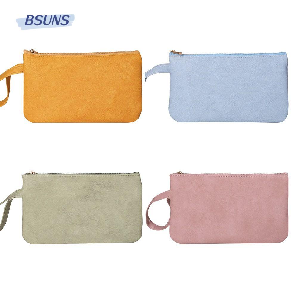 Túi Đựng Mỹ Phẩm / Son Môi / Tiền Xu Bằng Da PU Tiện Dụng Mang Theo Du Lịch