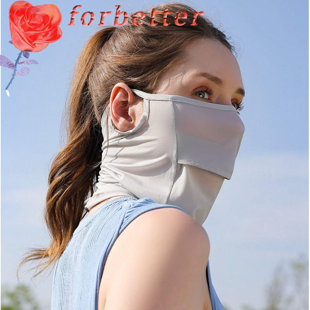 Vỏ Bọc Cổ Bằng Lụa Lạnh Màu Trơn Thoáng Khí Chống Tia UV Thời Trang Cho Nam Và Nữ