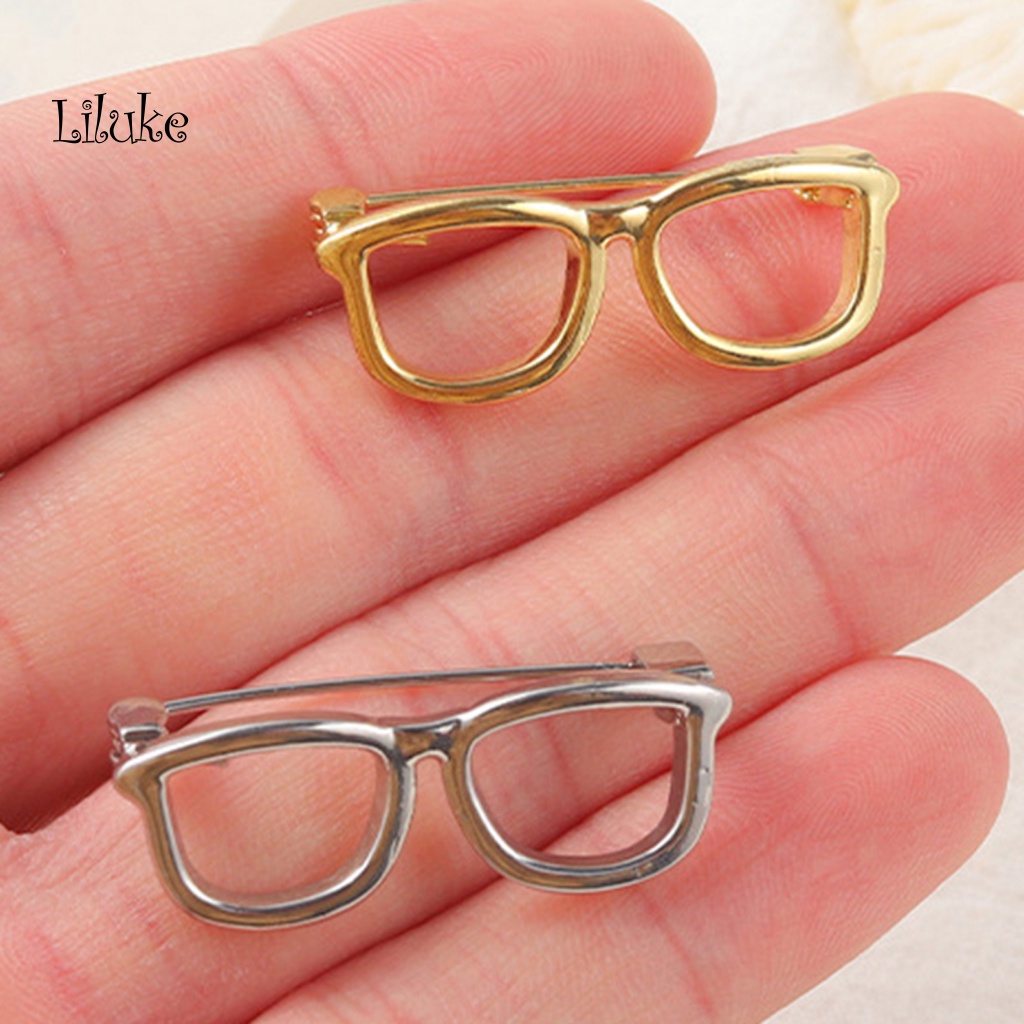 Ghim Cài Áo Hình Mắt Kính Chống Bụi Bẩn Và Chống Oxy Hóa