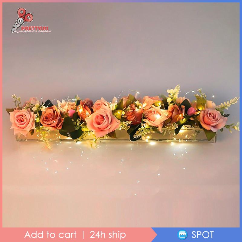 [Prettyia1] Giá Đỡ Chậu Hoa Bằng Acrylic Trong Suốt Dùng Làm Đạo Cụ Chụp Ảnh