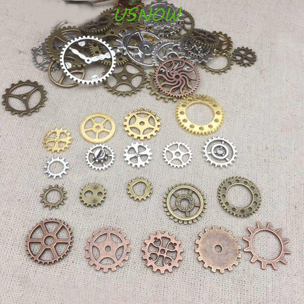 Mặt Dây Chuyền Hình Bánh Răng Và Bánh Răng Phong Cách Steampunk Chất Lượng Cao DIY