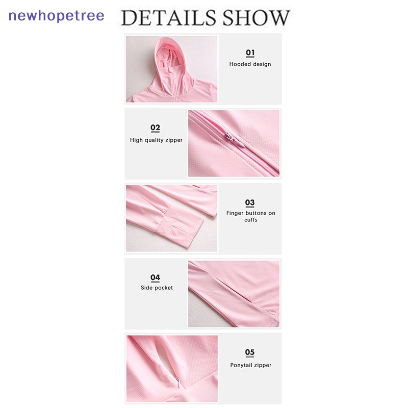 Áo Khoác Chống Nắng NTVN UPF50 + Bằng Lụa Lạnh Có Nón Thoáng Khí Hình Thỏ Chống Tia UV Mùa Hè Cho Nữ