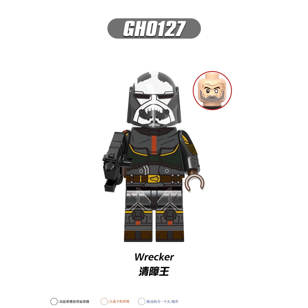 Mô Hình Đồ Chơi Nhân Vật fox Thorcker captain vaughn star wars g0117