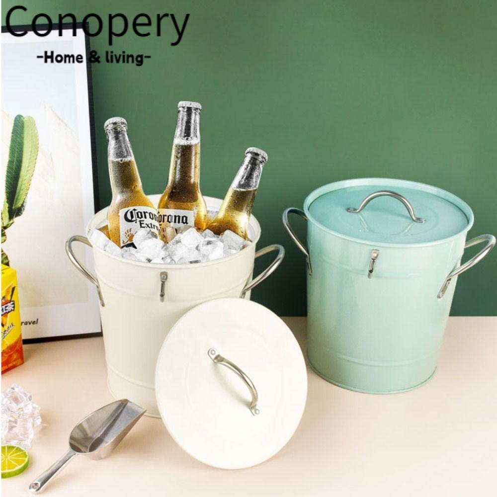 CONOPERY Xô Đựng Đá Uống Rượu Có Nắp Và Xẻng Cách Nhiệt