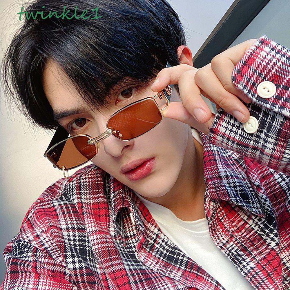 Kính Mát Gọng Vuông Chống Tia UV Chống Bức Xạ Phong Cách Cổ Điển Thời Trang Cho Nữ