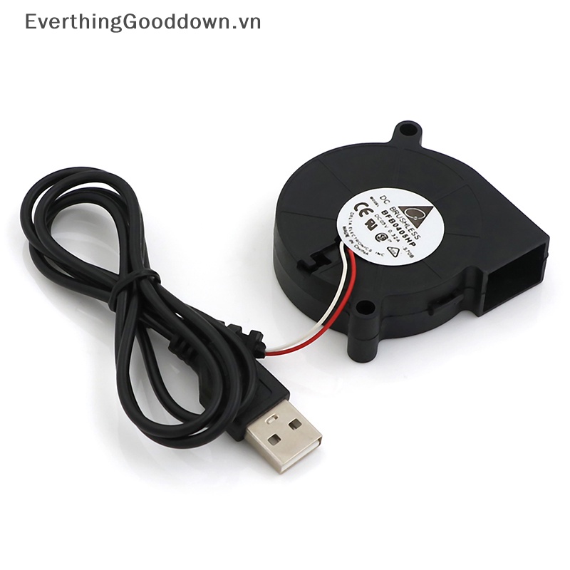 Quạt Tản Nhiệt DC 5V USB 5cm 50mm 50x15mm Cho Máy Tính