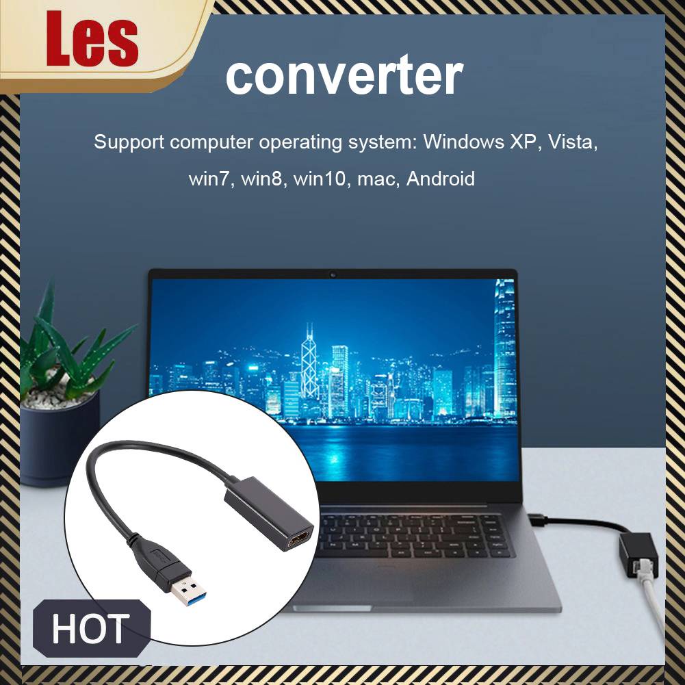 Cáp ChuyểN ĐổI Âm Thanh / Video 1080P, Hỗ Trợ MàN HìNh 15cm