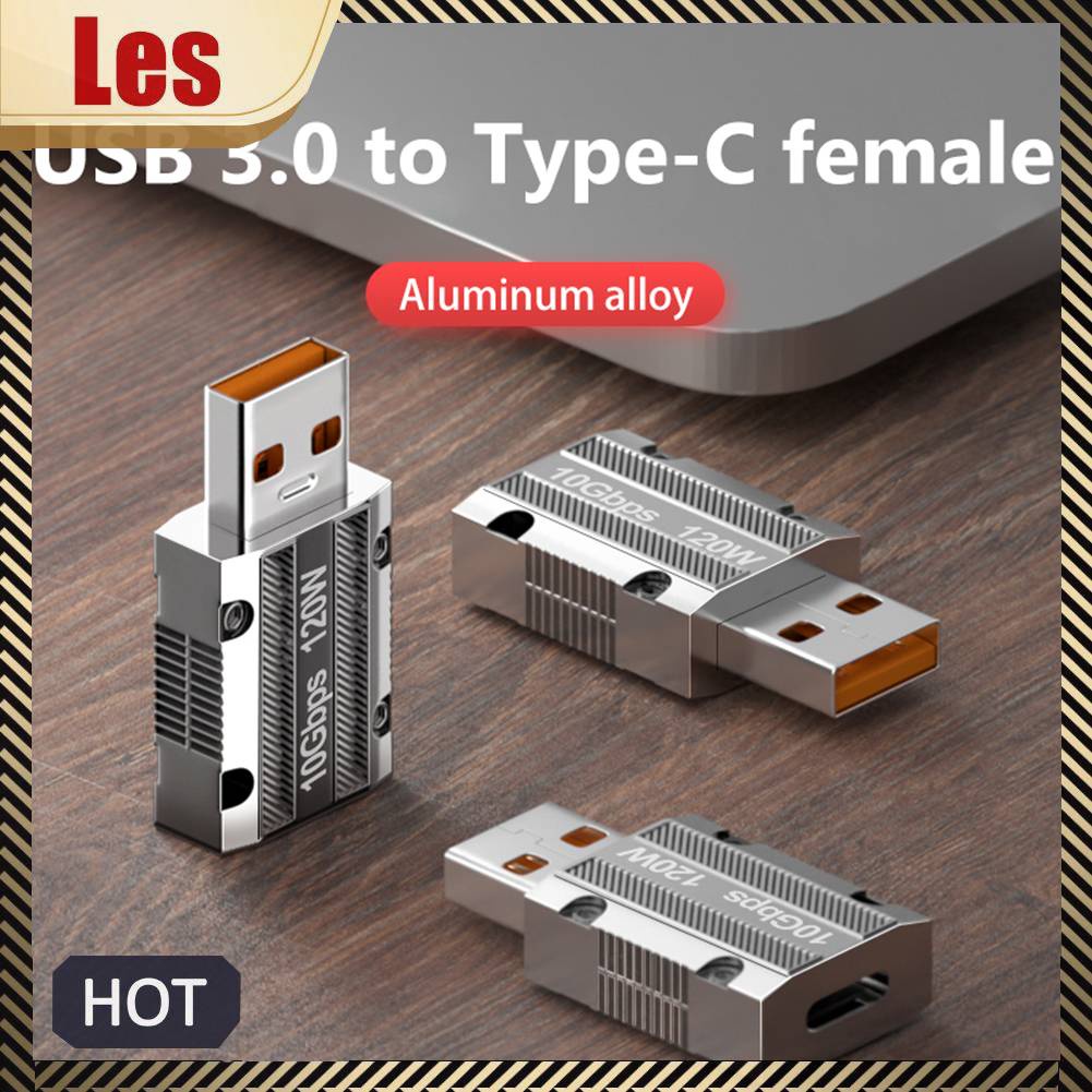 Cáp SạC Nhanh 10Gbps 120W, ĐiệN ThoạI MáY TíNh BảNg Usb 3.0 Sang Type-C