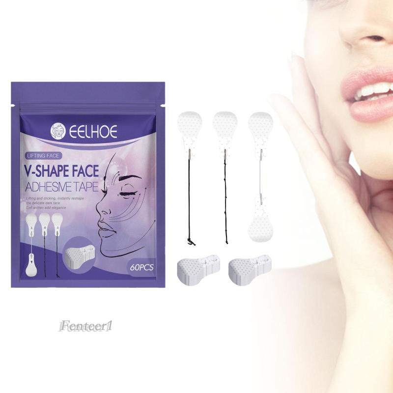 Set 1 / 60 Miếng Dán Nâng Cơ Mặt Tạo Cằm Chữ V Thon Gọn