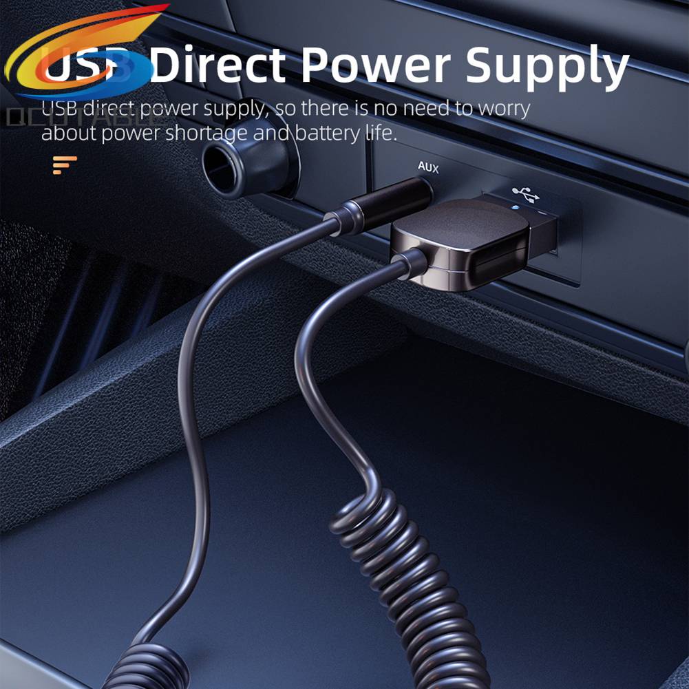 Essager Thiết Bị Nhận Tín Hiệu Âm Thanh Bluetooth Jack 3.5mm Cho Xe Ô Tô