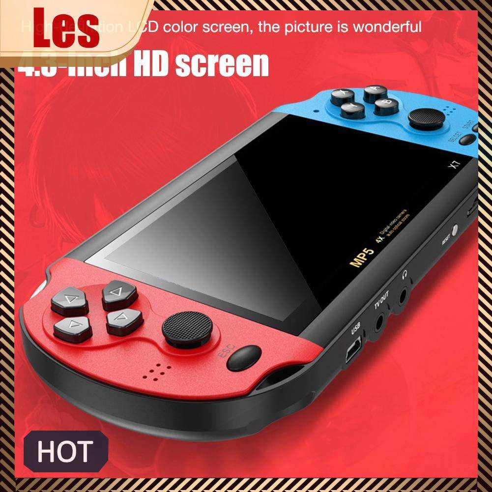 Máy Chơi Game X7 8GB AV TV 5.1 Âm Thanh Vòm MP3 MP4 Và Phụ Kiện