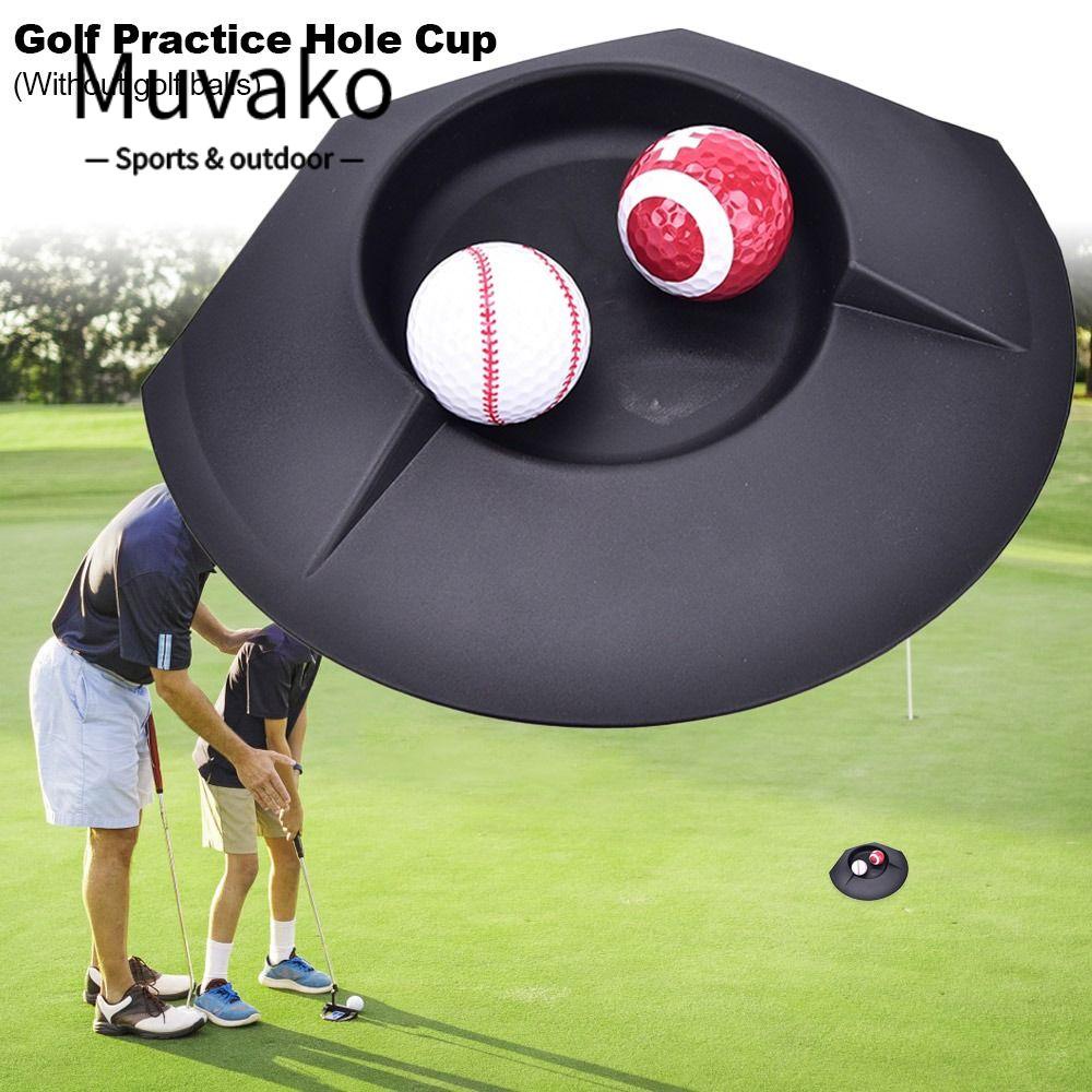 MUVAKO Cốc Giữ Bóng Golf Bằng Nhựa Chất Lượng Cao Tiện Lợi Dễ Sử Dụng