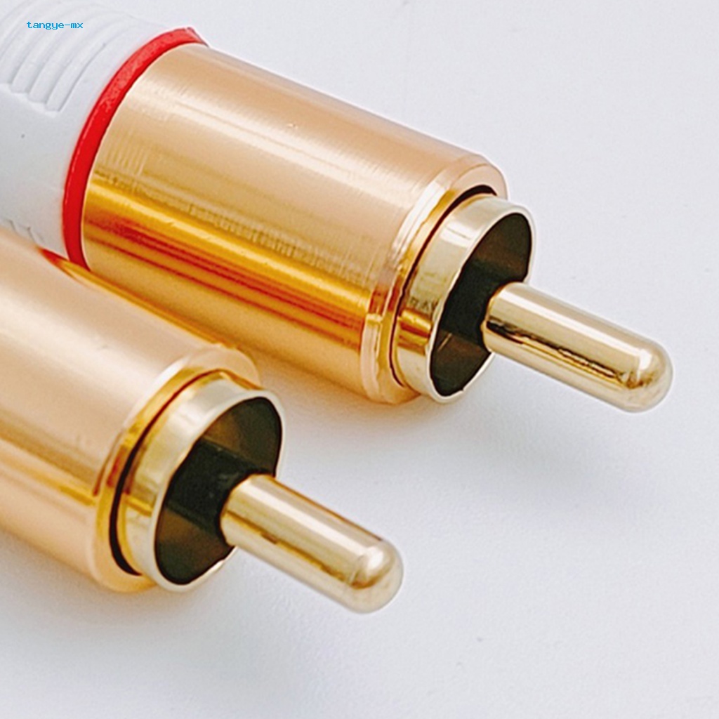 Cáp Âm Thanh Chữ Y Mạ Vàng Chuyển Đổi Từ Đầu Cắm 3.5mm Sang 2RCA Chuyên Dụng