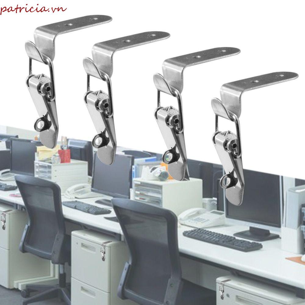PATRICIA Móc Khóa Mỏ Vịt Bằng Thép Không Gỉ 90 Độ