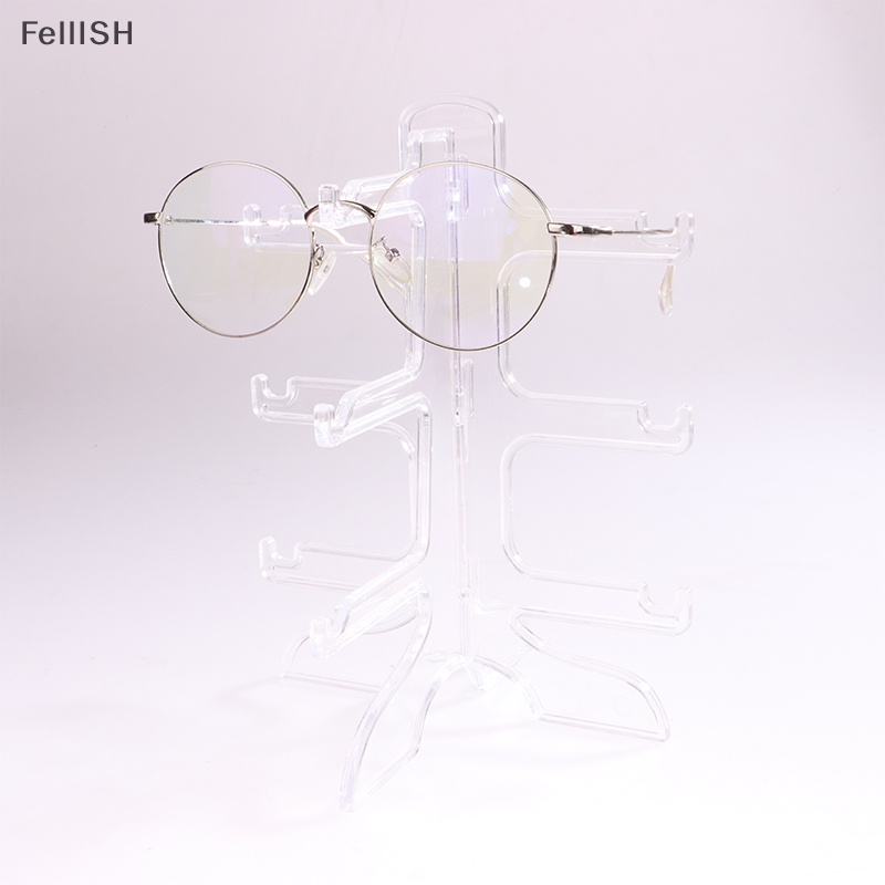 [Felli] Giá Đỡ Trưng Bày Mắt Kính / Trang Sức / Mắt Kính 3 Tầng Sáng Tạo Và Thiết Thực 439br