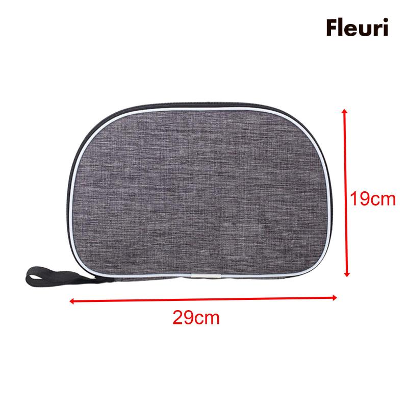 [Fleurir] Vỏ Bọc Vợt Bóng Bàn Thể Thao Trong Nhà Và Ngoài Trời