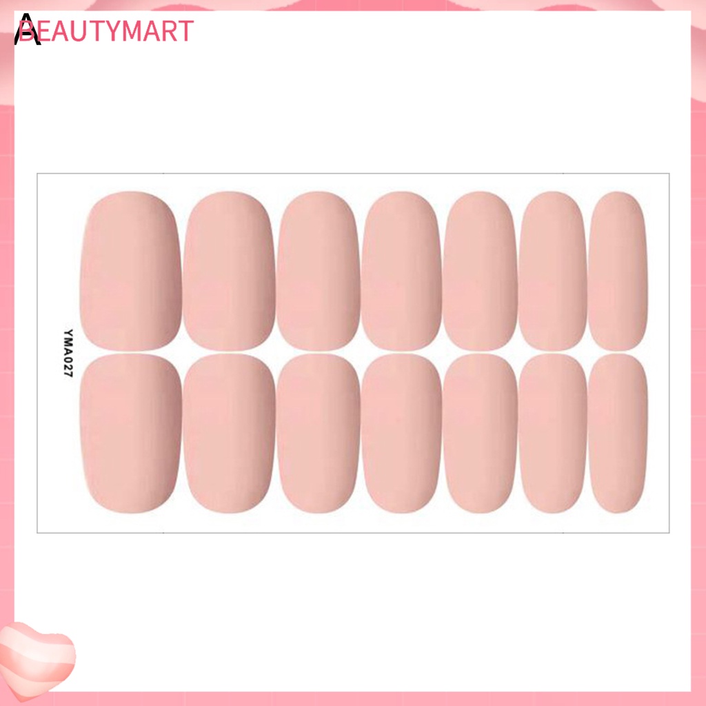 Miếng Dán Móng Tay Tự Dính Siêu Mỏng Độc Đáo Cho Nữ
