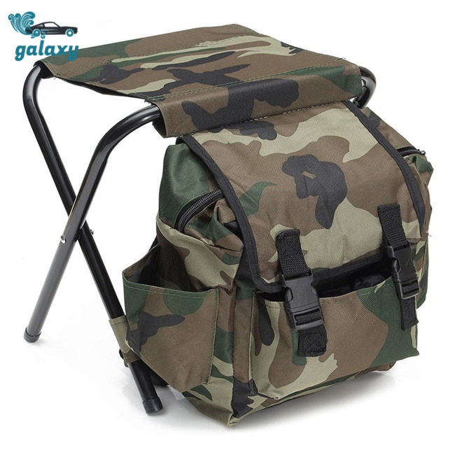 Galaxy Ba Lô Vải Oxford Chịu Tải Tối Đa 100kg Họa Tiết Rằn Ri