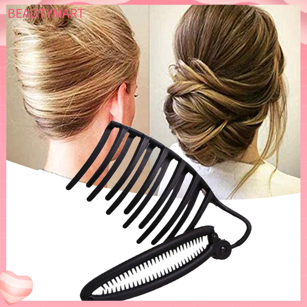 Kẹp Tóc Nhựa Cố Định Tạo Kiểu Tóc Thời Trang Cho Nữ