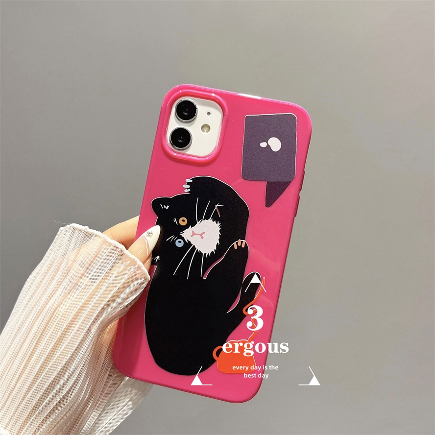 Ốp Điện Thoại TPU Mềm Họa Tiết Graffiti Màu Kẹo Sáng Tạo Cho IPhone 14 13 12 11 Pro Max SE2020 X XR Xs Max 7 8 6 6s Plus