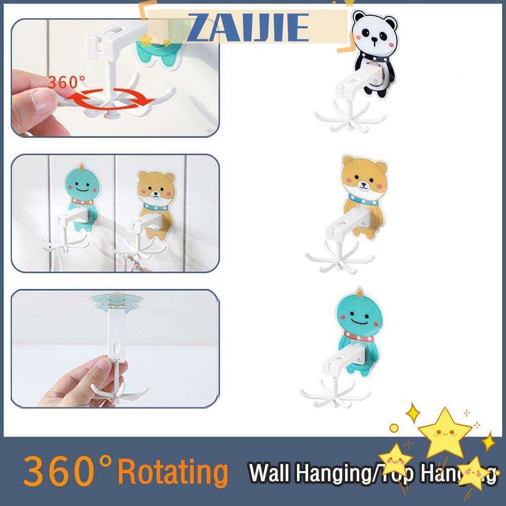 ZAIJIE24 Móc Treo Đồ Dùng Nhà Bếp Đa Năng Xoay 360 Độ Tiện Dụng
