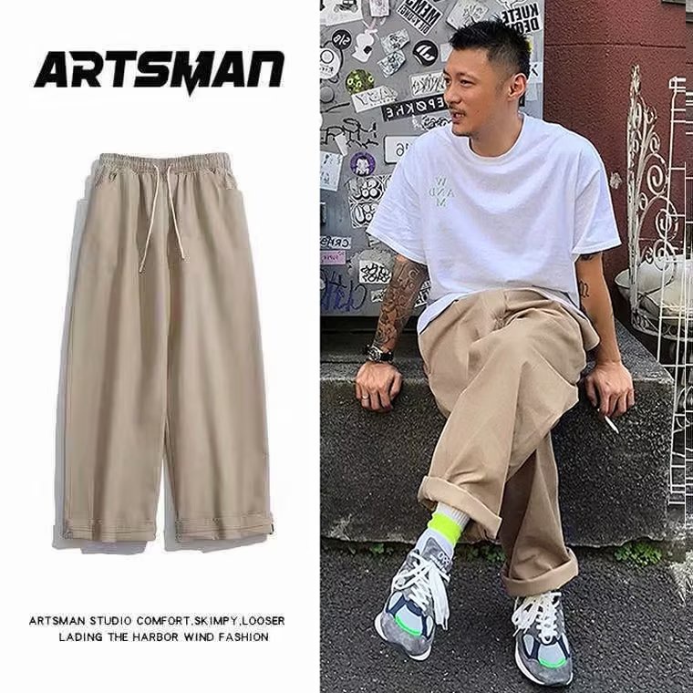 Quần Dài Dáng Rộng Cỡ Lớn In Chữ Walker Cá Tính