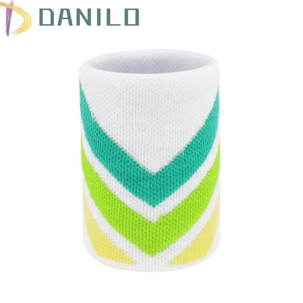 DANILO Băng Quấn Bảo Vệ Cổ Tay Co Giãn Thấm Hút Mồ Hôi Khi Chơi Thể Thao