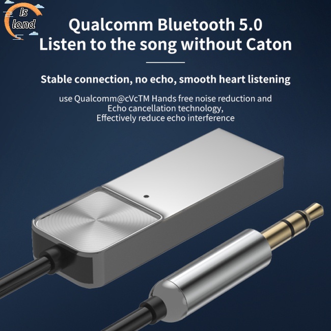 Thiết Bị Nhận Tín Hiệu Bluetooth 5.1 Jack Cắm 3.5mm Cho Xe Hơi