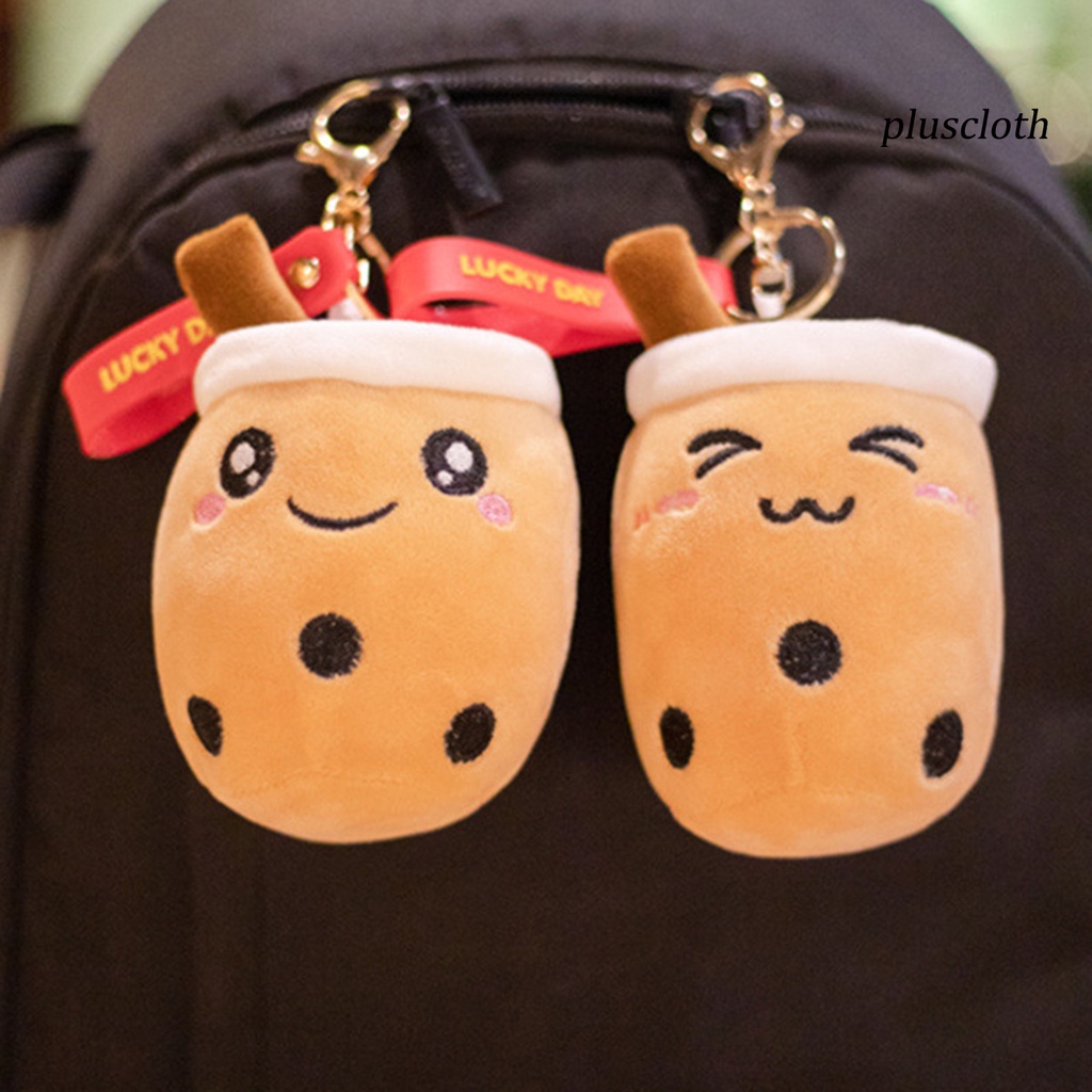 Búp Bê Nhồi Bông Đồ Chơi Mềm Mại Kích Thước 10cm Hình Ly Trà Sữa