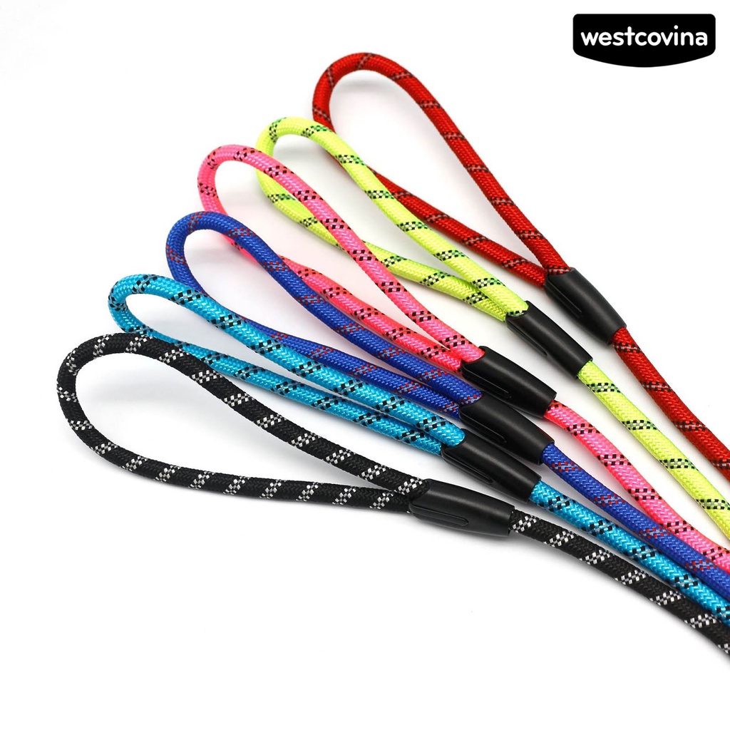 [COD]♞Dây Dắt Thú Cưng Đi Dạo Bằng Nilon Phản Quang Chống Sủa