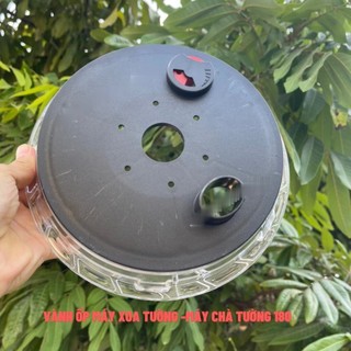 Mâm máy doa tường có đèn-Vành ốp rộng 230mm cao 50mm