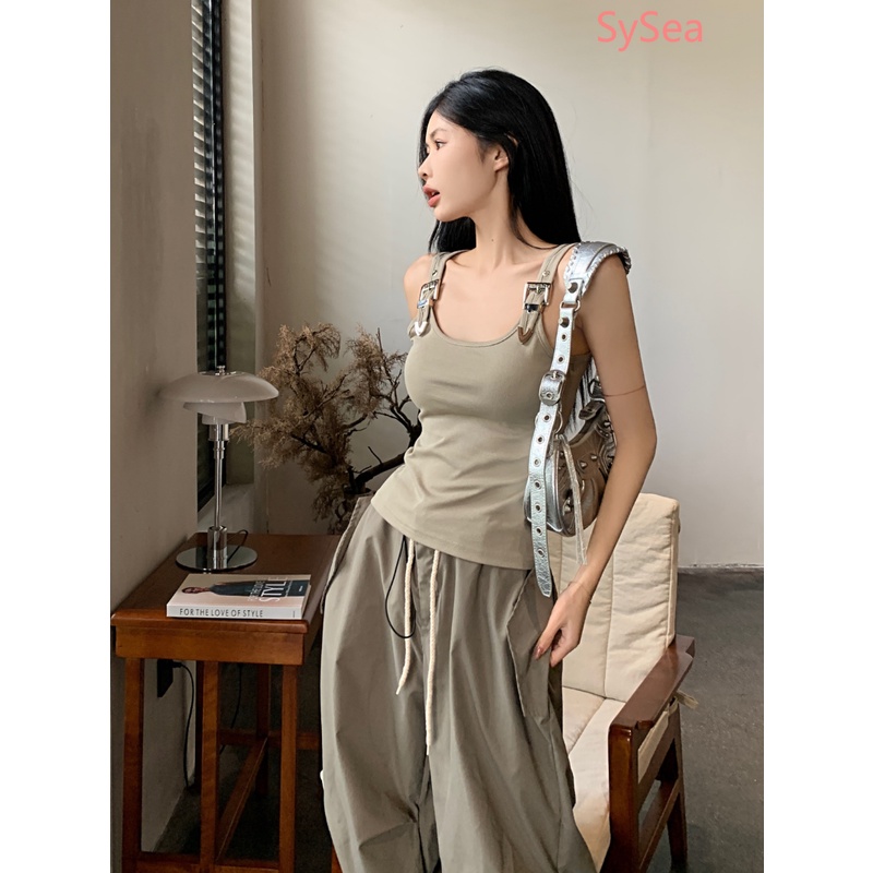 Áo Hai Dây Thời Trang Mùa Hè Quyến Rũ Cho Nữ