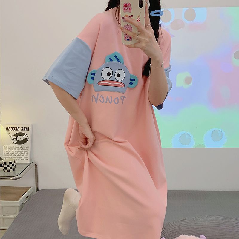 Đầm Ngủ Kiểu Công Chúa Dễ Thương Thời Trang Mùa Hè Cho Bạn Gái