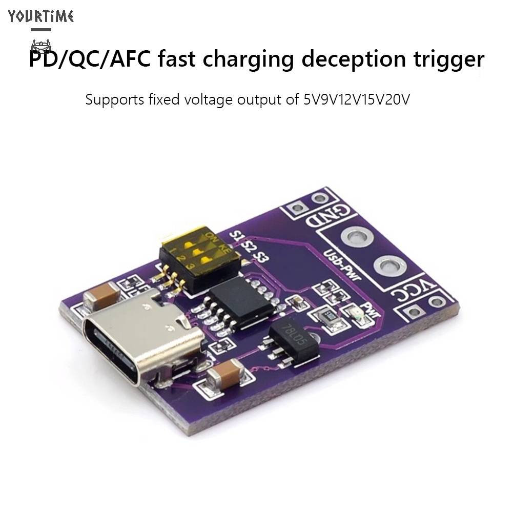Mô Đun PD / QC / AFC Type-C PD2.0 PD3.0 Sang DC Chất Lượng Cao