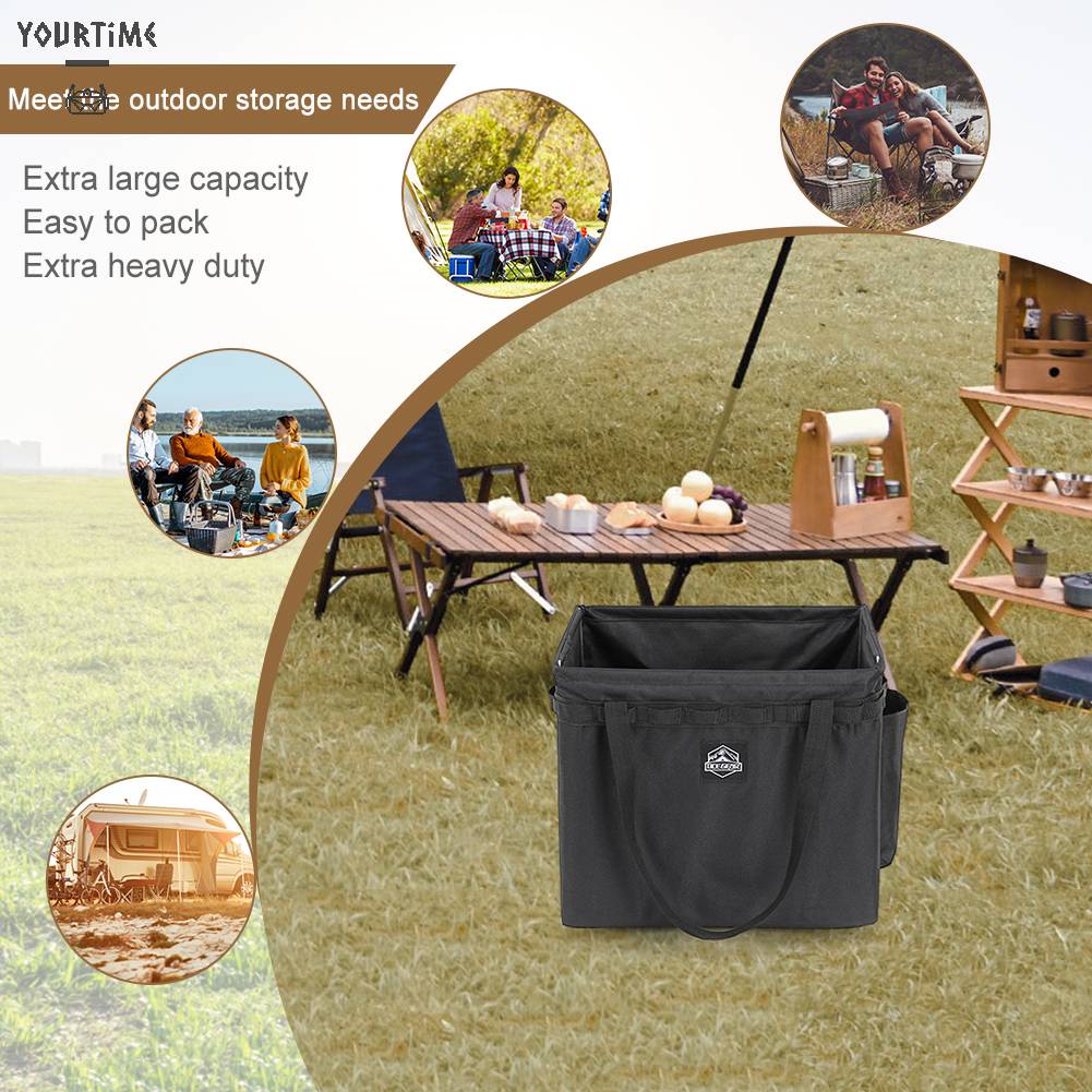 Túi Đựng Dụng Cụ Nấu Ăn Sức Chứa Lớn Có Thể Gấp Gọn Tiện Dụng Mang Theo