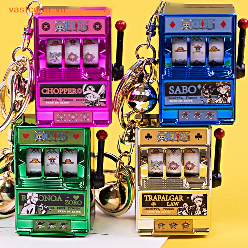 1 Máy Jackpot Mini Dạng Móc Khóa Vui Nhộn Cho Bé