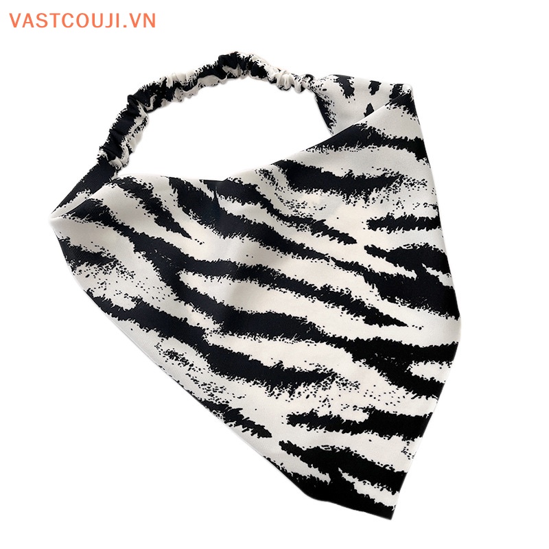 Băng Đô Co Giãn Họa Tiết Sọc Thời Trang Dành Cho Nữ