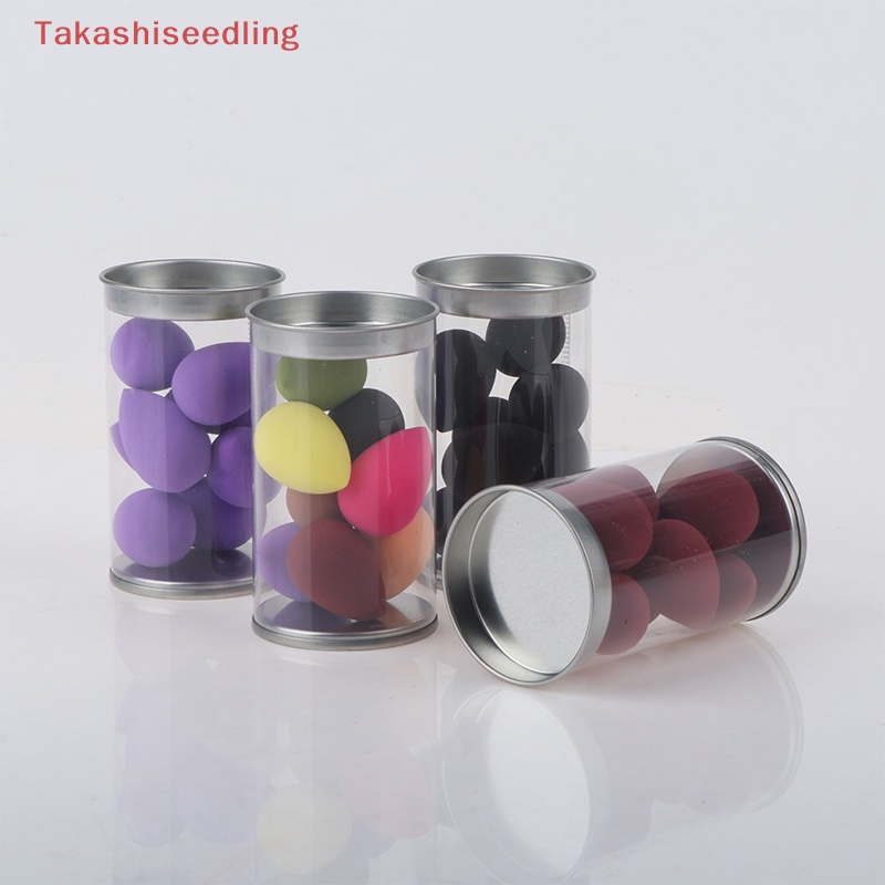 Set 8 Mút Trang Điểm Tán Kem Nền / Che Khuyết Điểm Kèm Hộp Đựng Tiện Lợi