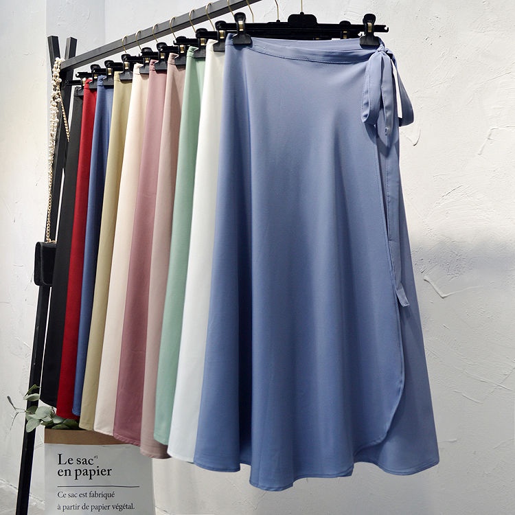Váy Chiffon Một Mảnh Dáng Chữ A Lưng Cao Thời Trang Mùa Hè Hàn Quốc Cho Nữ