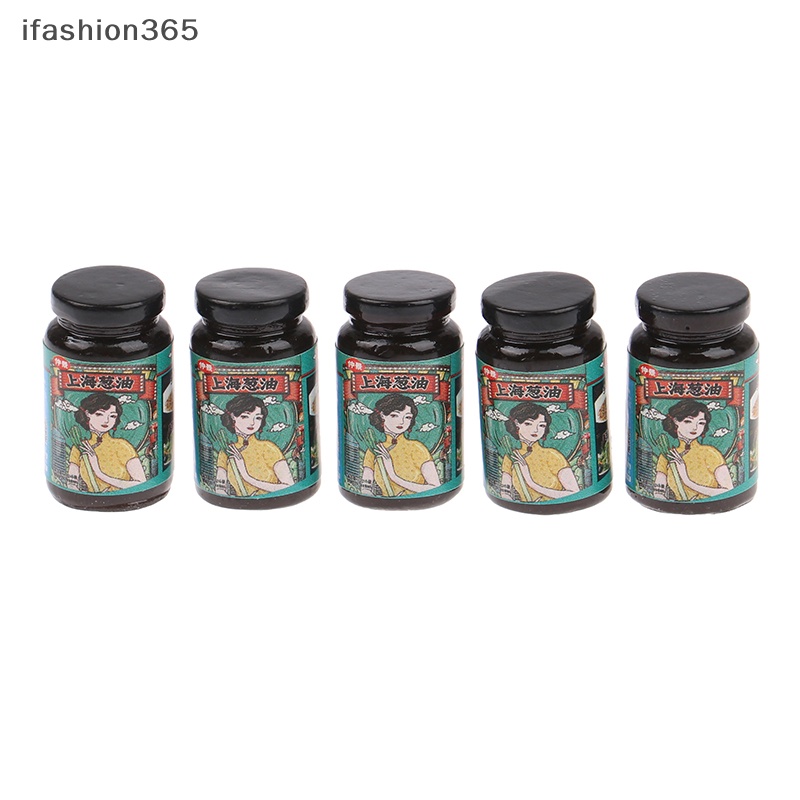 Set 5 Dĩa Đựng Gia Vị Mini Thời Trang ifashion365 Dùng Trang Trí Nhà Búp Bê