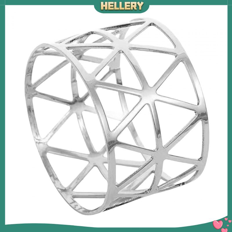 Set 6 Vòng Giữ Khăn Ăn Trang Trí Thời Trang Cho Tiệc Cưới