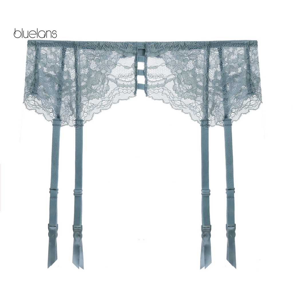 Bluelans Đai Nịt Bít Tất Bản Rộng Không Gây Kích Ứng Thân Thiện Với Da Dễ Mặc Đồ Quyến Rũ Chống Trượt Cho Nữ
